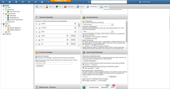 An manchen Ecken ist edoobox etwas überladen und kleinteilig