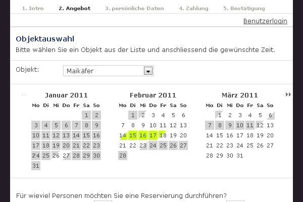 Lassen Sie FREIZEITPLAN.NET Ihre Verfügbarkeiten anzeigen
