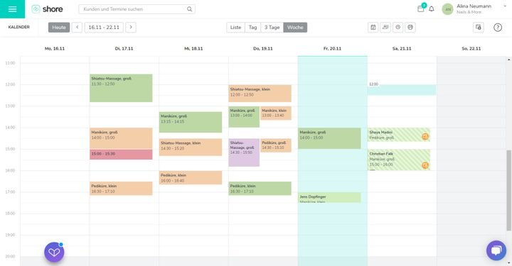 Shore bietet Ihnen ein flexibles System, das Sie auf Ihre Ansprüche anpassen
