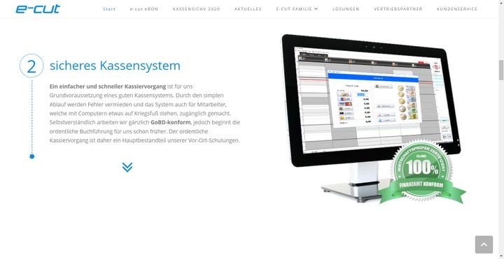 Beachten Sie, dass Ihr Kassensystem den Anforderungen von GoBD und KassenSichV entsprechen muss