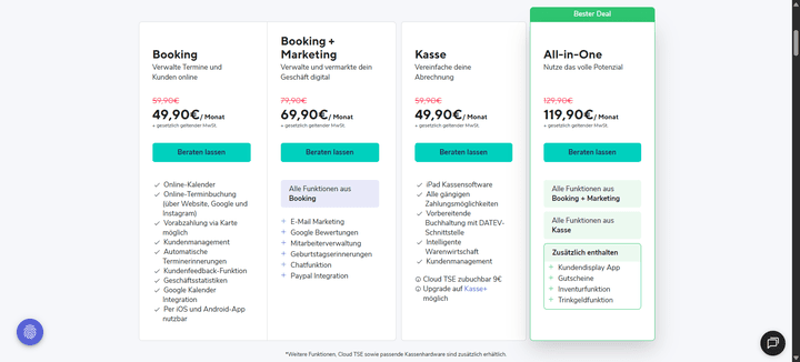 Die Preise von Shore