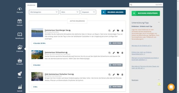 Nutzen Sie die Artikeldatenbank, um Kund:innen schneller die passenden Termine  zuzuweisen