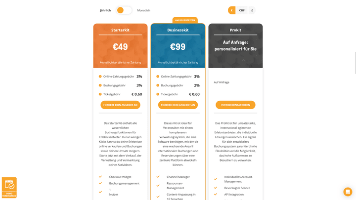 Setzen sie sich bei der Wahl Ihres Terminplaners ein Preislimit