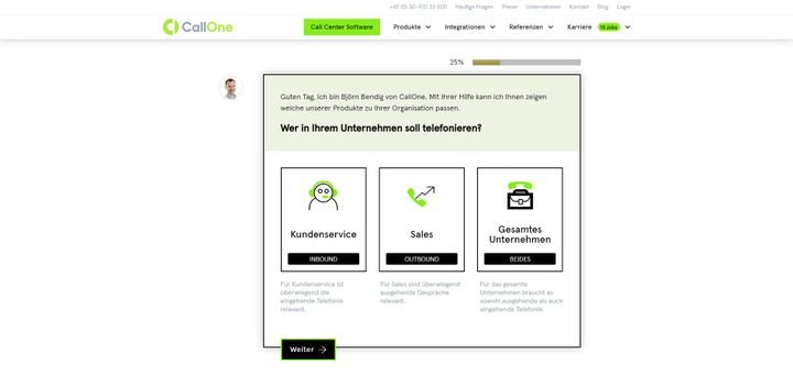 Mit dem Preisrechner gelangen Sie mit nur wenigen Angaben schnell und einfach zur passenden Lösung für Ihr Unternehmen