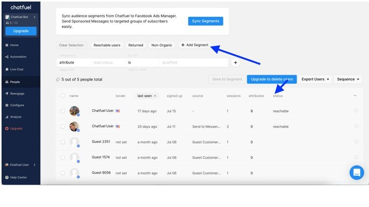 Du hast zahlreiche Metriken und vor allem sehr gute Kunden-Insights.