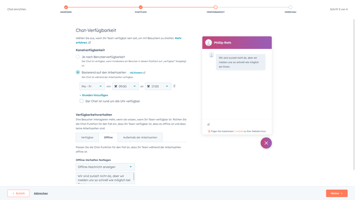 Die Chatbot-Erstellung ist wirklich kinderleicht - liegt aber vor allem an den stark begrenzten Möglichkeiten!