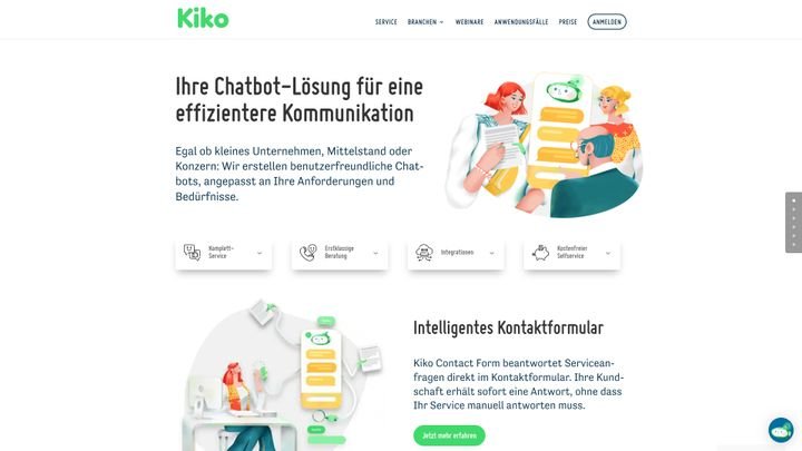 Kiko hat ein ansprechendes Design und eine gute Bedienbarkeit: easy-to-use!