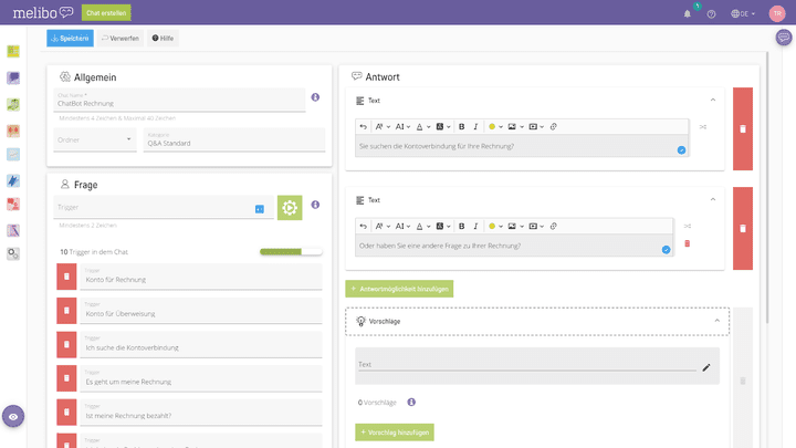 Insbesondere bei der Trigger-Festlegung solltest du gewissenhaft und genau arbeiten - das zahlt sich später aus.