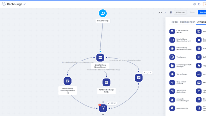 Je komplexer dein Chatbot arbeiten soll, desto anspruchsvoller wird natürlich auch die Erstellung.