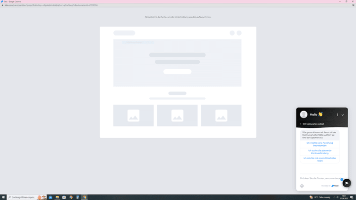 Mit dem Preview-Modus kannst du jederzeit deine Chatbots Schritt-für-Schritt durchtesten und Fehler aufdecken.