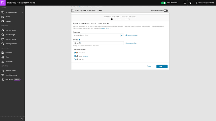Maschinen lassen sich relativ einfach hinzufügen
