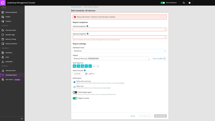 Aktuell gibt es exabackup nur auf Englisch