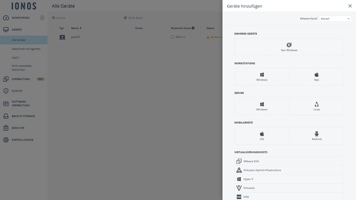 Richte schnell und einfach neue Geräte ein