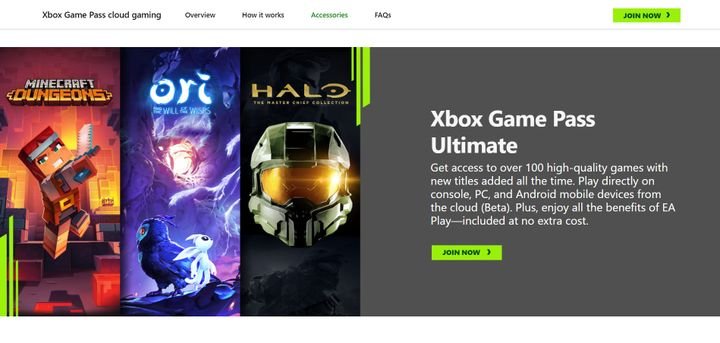 Xbox Cloud Gaming bietet viele starke Microsoft-Marken wie Halo oder Minecraft sowie bis zu 150 weitere Spiele in der Cloud