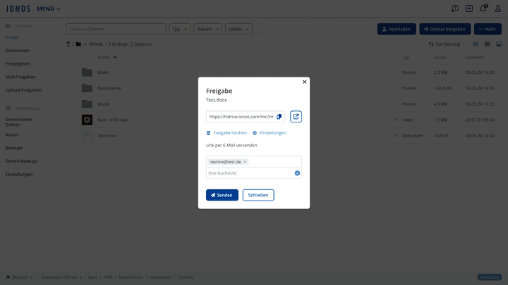 Lege deine eigene Ordnerstruktur für dein Datenmanagement an