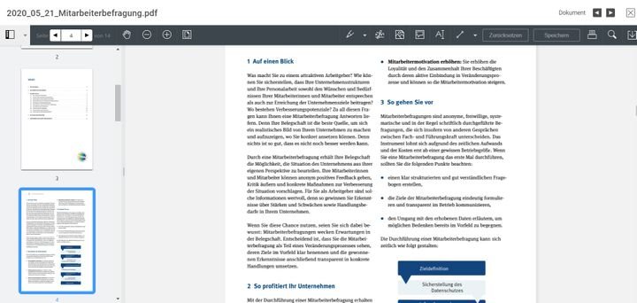 Mit dem SecureViewer lassen sich PDF-Dokumente in der Cloud betrachten und kommentieren