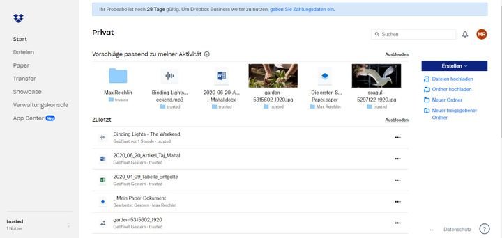 Der US-Anbieter Dropbox verfügt laut Meinung von Expert:innen noch nicht über vollständige DSGVO-Konformität