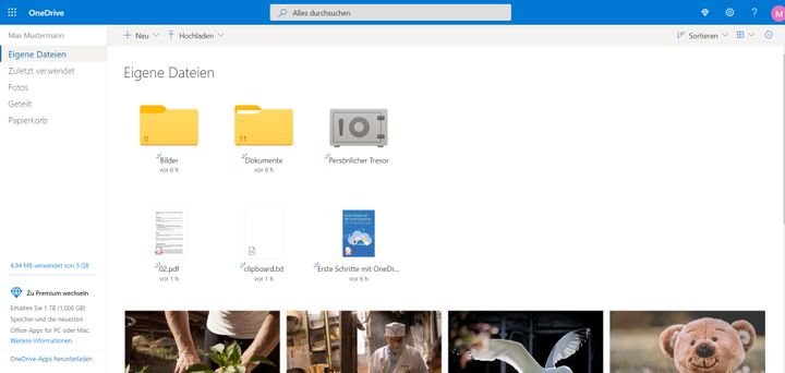 In Microsoft OneDrive speichern Sie Ihre Dateien zwar sicher, möglicherweise aber nicht völlig DSGVO-konform