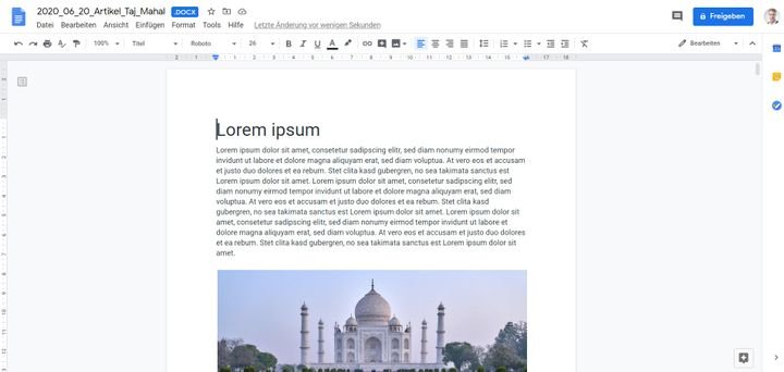 Das Web-Office von Google Drive bietet viele Möglichkeiten, Textdokumente, Tabellen oder Bilder zu erstellen und zu bearbeiten