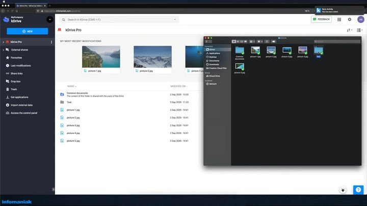 Synchronisiere Dateien über alle Geräte hinweg