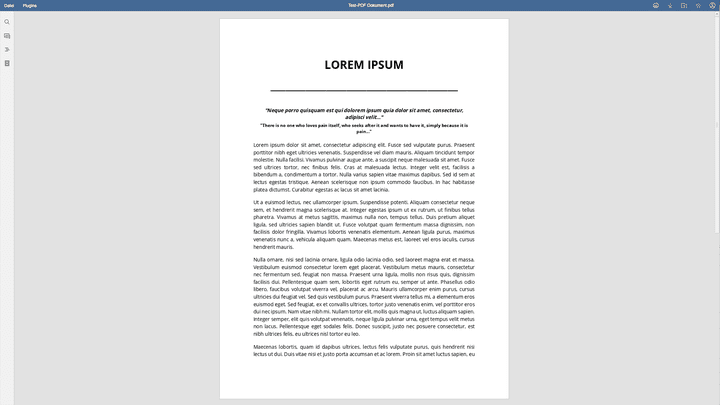 PDF-Dokumente lassen sich ebenfalls direkt in der leitzcloud öffnen und betrachten