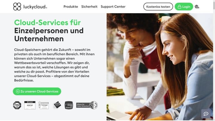 luckycloud im trusted-Vergleich