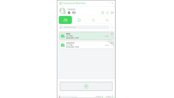 Der Sync-Client von luckycloud