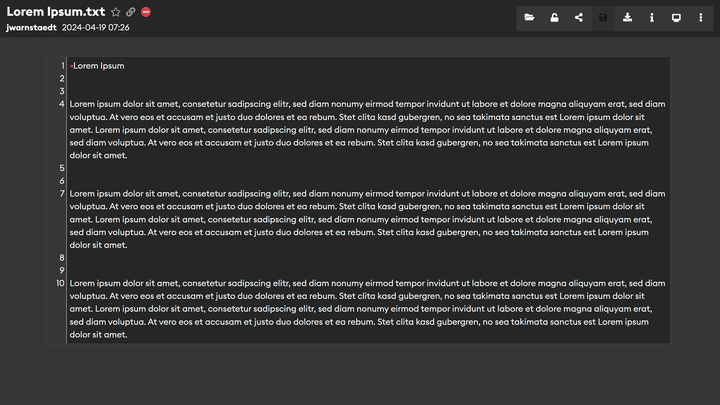 Sperre Dokumente für die Bearbeitung durch andere User
