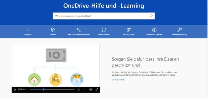 Im Online-Hilfeportal finden Sie schnelle Hilfe und Tutorials zu einzelnen Funktionen und Features