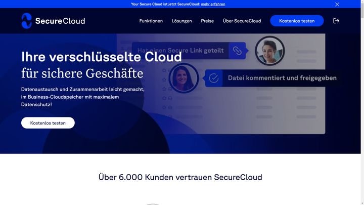 SecureCloud im trusted-Vergleich
