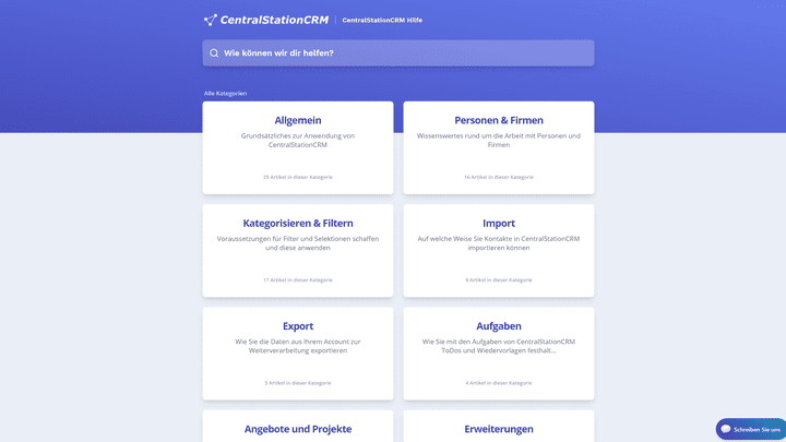 Der Support via E-Mail ist sehr kompetent. Ausführliche FAQs runden den Kundenservice ab
