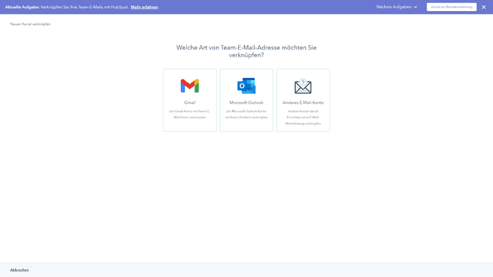 HubSpot unterstützt alle gängigen E-Mail-Clients