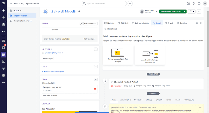 Pipedrive ist eine leistungsfähige Sales-Plattform und schneidet in unserem Test ausgesprochen gut ab