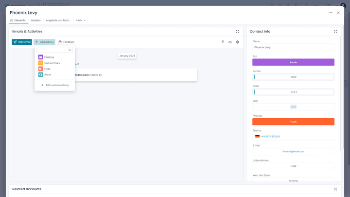 monday liefert mit der E-Mail & Activity-App ein nützliches Tool für die Aufgaben- und E-Mail-Planung