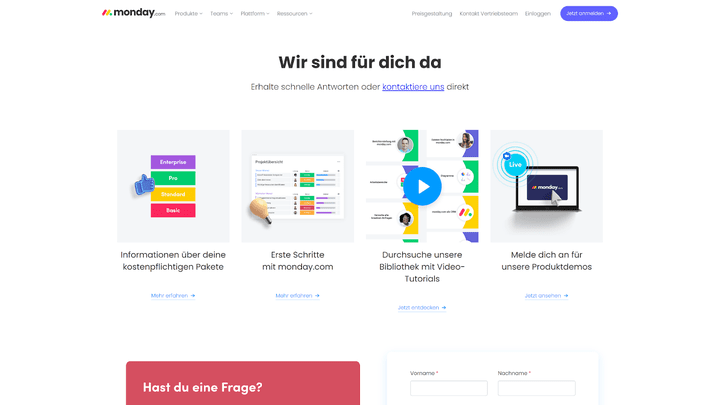 Umfangreiche Tutorials, Hilfe-Center und ein kompetentes Support-Team sind Eckpfeiler des Kundenservices