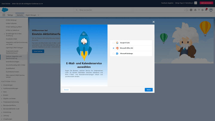 Die Einrichtung und Synchronisierung weiterer E-Mail-Accounts ist etwas zeitaufwendig