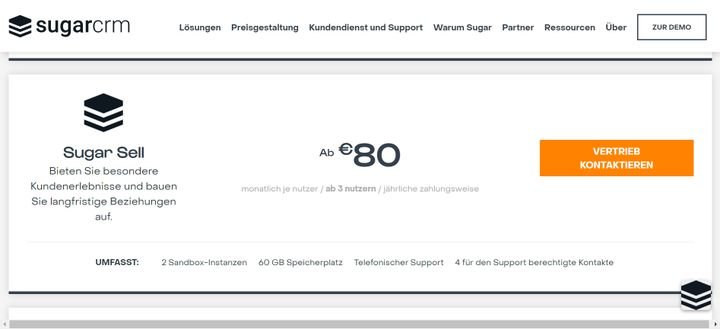 Die Preise und Konditionen von Sugar Sell im Überblick