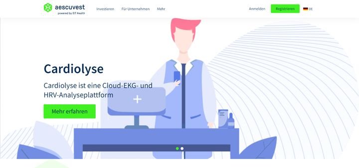 Aescuvest ist deutschlands führende Crowdinvesting-Plattform für Gesundheitsprojekte und Health Tech