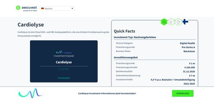 Profitieren Sie von einer Mischung aus endfälligen Darlehen und Unternehmensbeteiligungen