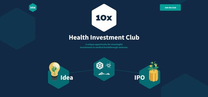 Im 10X Health Investment Club erhalten Sie exklusive Investmentchancen und die Möglichkeit zum Netzwerken