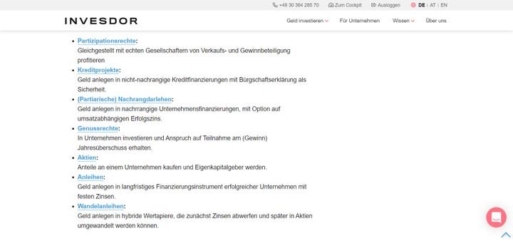 Viele verschiedene Investmentformen stehen Ihnen zur Auswahl