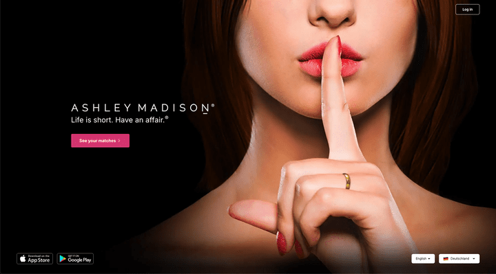 Im Prinzip sagt die Website von Ashley Madison alles. Hier geht es darum, dass etwas nicht ans Tageslicht kommt. Und tatsächlich bietet dir die Plattform zahlreiche Sicherheits- und Diskretionsfunktionen.
