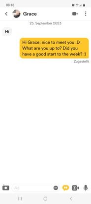 Dass Frauen auf Bumble zuerst schreiben, ist eine tolle Sache – wenn sie sich denn ein bisschen Mühe geben