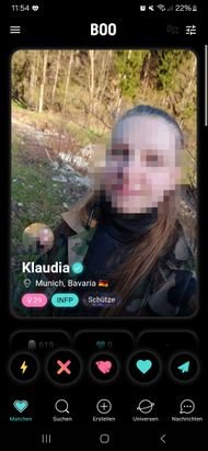 Boo sieht auf den ersten Blick aus, wie viele andere Dating-Apps auch. Darunter soll sich aber mehr verbergen.