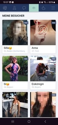 Die Profil-Fotos auf C-Date sind allesamt recht züchtig – und lassen sich, wenn gewünscht, sogar anonymisieren und bearbeiten