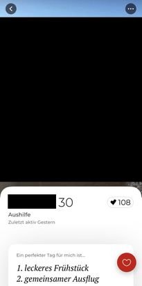 Das Tolle an Parship ist, dass alle das Gleiche suchen - eine ernsthafte Beziehung. Deshalb wird das auch nicht explizit in den Profilen angezeigt, wie du es vielleicht aus anderen Apps kennst.