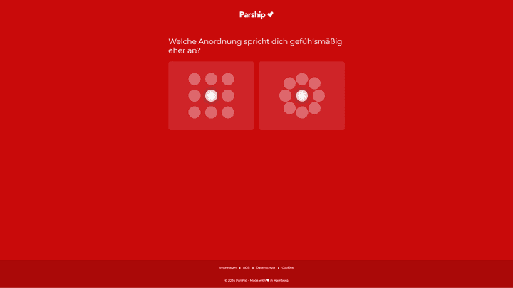 Parship bietet einen Persönlichkeitstest, der seinesgleichen sucht. Auch psychologische Aspekte fließen in die Bewertung mit ein.