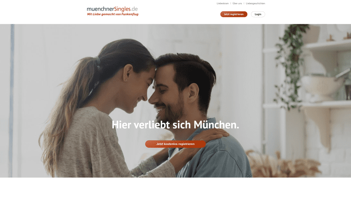 muenchnersingles gehört zum Dating-Konglomerat “Funkenflug”, das verschiedene regionale Partnerbörsen in ganz Deutschland anbietet