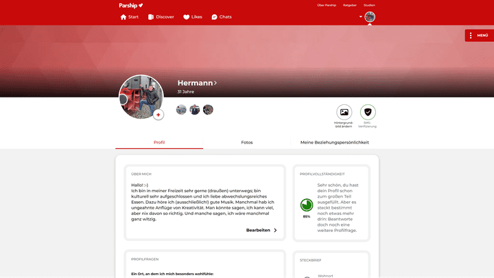 Um herauszufinden, welche Partnervermittlung die beste ist, habe ich den Selbsttest angetreten