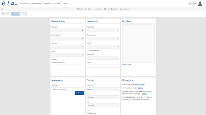 Manch einem mögen die Profile zu langweilig sein, ich fand’s ganz cool